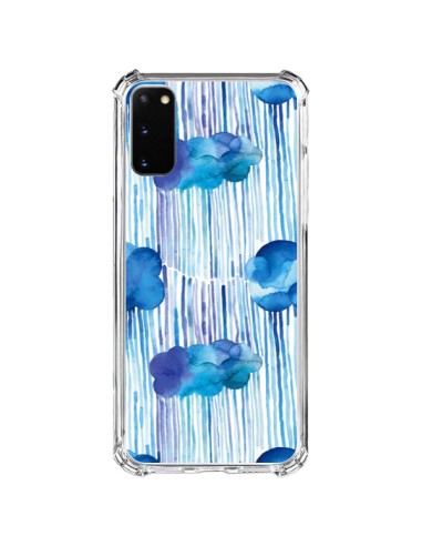 Cover Samsung Galaxy S20 FE Rain Stitches Neon - Ninola Design