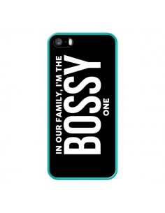 Coque In our family i'm the Bossy one pour iPhone 5 et 5S - Jonathan Perez 2