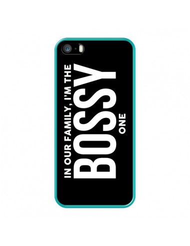 Coque In our family i'm the Bossy one pour iPhone 5 et 5S - Jonathan Perez