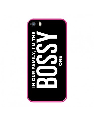 Coque In our family i'm the Bossy one pour iPhone 5 et 5S - Jonathan Perez