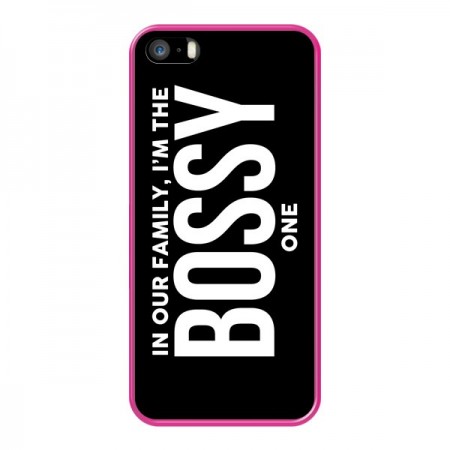 Coque In our family i'm the Bossy one pour iPhone 5 et 5S - Jonathan Perez Coque In our family i'm the Bossy one pour iPhone 5 et 5S - Jonathan Perez