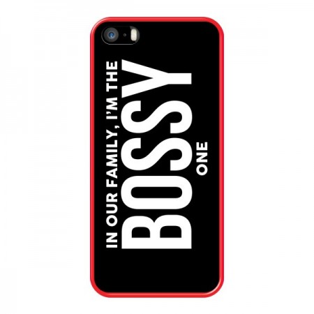 Coque In our family i'm the Bossy one pour iPhone 5 et 5S - Jonathan Perez Coque In our family i'm the Bossy one pour iPhone 5 et 5S - Jonathan Perez