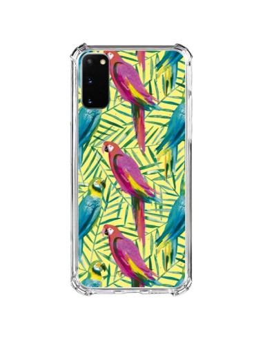 Coque Samsung Galaxy S20 FE Tropical Monstera Leaves Multicolored - Ninola Design