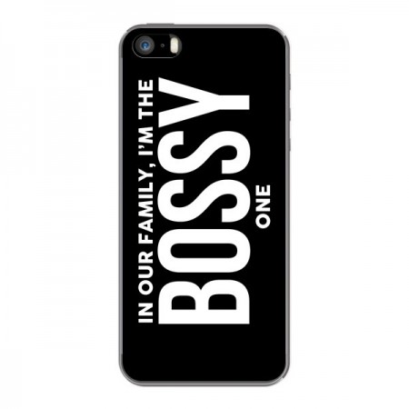 Coque In our family i'm the Bossy one pour iPhone 5 et 5S - Jonathan Perez Coque In our family i'm the Bossy one pour iPhone 5 et 5S - Jonathan Perez