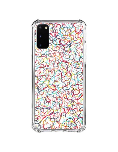 Coque Samsung Galaxy S20 FE Water Drawings White - Ninola Design