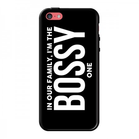 Coque In our family i'm the Bossy one pour iPhone 5C - Jonathan Perez