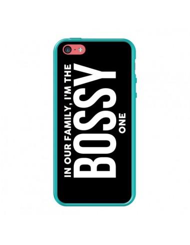 Coque In our family i'm the Bossy one pour iPhone 5C - Jonathan Perez