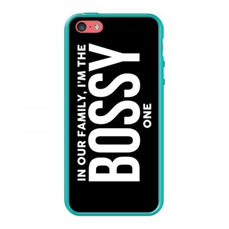 Coque In our family i'm the Bossy one pour iPhone 5C - Jonathan Perez