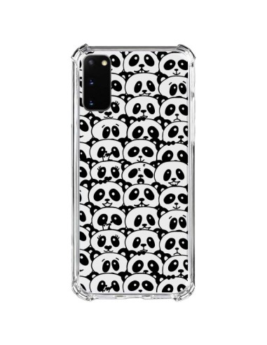 Cover Samsung Galaxy S20 FE Panda Trasparente - Nico