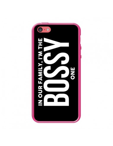Coque In our family i'm the Bossy one pour iPhone 5C - Jonathan Perez