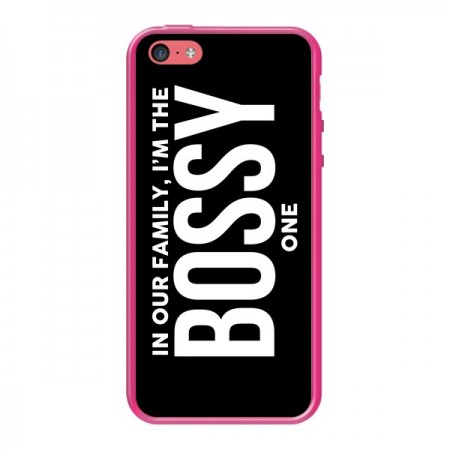 Coque In our family i'm the Bossy one pour iPhone 5C - Jonathan Perez