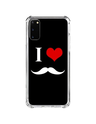 Coque Samsung Galaxy S20 FE I Love Moustache - Nico