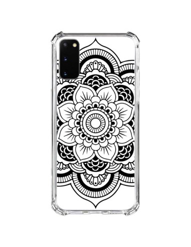 Coque Samsung Galaxy S20 FE Mandala Noir Azteque - Nico