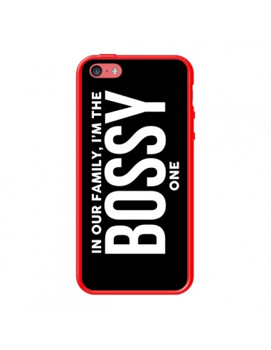 Coque In our family i'm the Bossy one pour iPhone 5C - Jonathan Perez