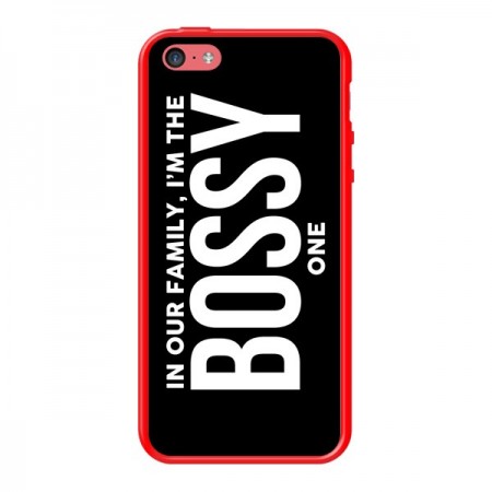 Coque In our family i'm the Bossy one pour iPhone 5C - Jonathan Perez