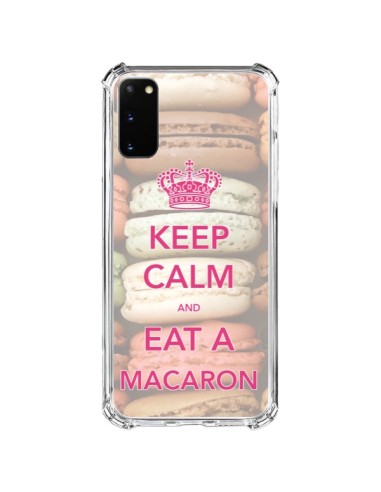 Coque Samsung Galaxy S20 FE Keep Calm and Eat A Macaron - Nico