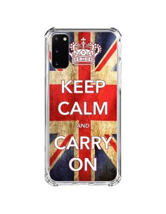 Cover Samsung Galaxy S20 FE Keep Calm and Carry On - Nico