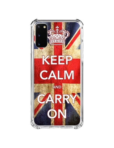 Coque Samsung Galaxy S20 FE Keep Calm and Carry On - Nico