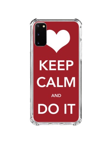 Coque Samsung Galaxy S20 FE Keep Calm and Do It - Nico