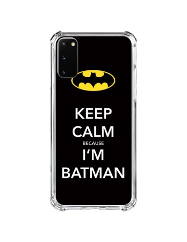 Coque Samsung Galaxy S20 FE Keep Calm because I'm Batman - Nico