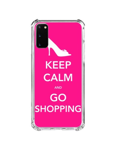Coque Samsung Galaxy S20 FE Keep Calm and Go Shopping - Nico