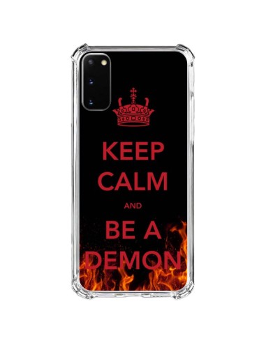 Cover Samsung Galaxy S20 FE Keep Calm and Be A Demon - Nico