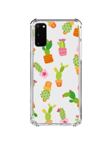 Samsung Galaxy S20 FE Case Cactus Colorful Clear - Nico