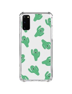 Samsung Galaxy S20 FE Case Cactus Smiley Clear - Nico