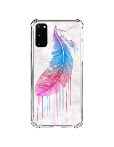 Samsung Galaxy S20 FE Case Plumes Rainbow - Rachel Caldwell