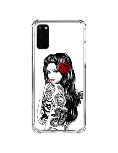 Coque Samsung Galaxy S20 FE Tattoo Girl Lolita - Rachel Caldwell