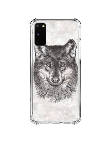 Samsung Galaxy S20 FE Case Wolf Grey - Rachel Caldwell