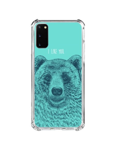 Samsung Galaxy S20 FE Case Bear I like You - Rachel Caldwell