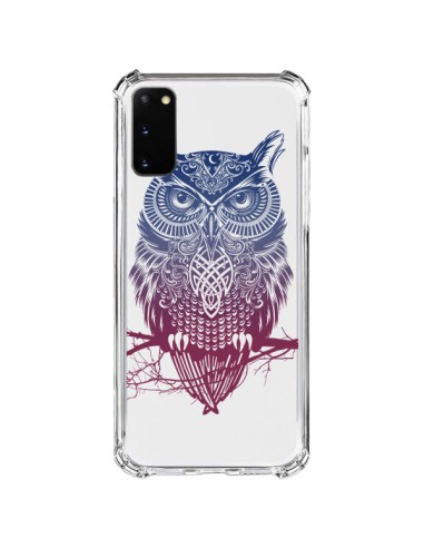 Coque Samsung Galaxy S20 FE Hibou Chouette Owl Transparente - Rachel Caldwell