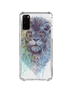Coque Samsung Galaxy S20 FE Roi Lion King Transparente - Rachel Caldwell