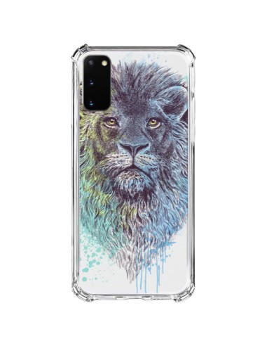 Coque Samsung Galaxy S20 FE Roi Lion King Transparente - Rachel Caldwell