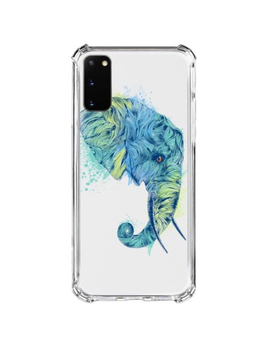 Coque Samsung Galaxy S20 FE Elephant Elefant Transparente - Rachel Caldwell