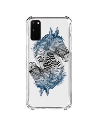 Coque Samsung Galaxy S20 FE Cheval Horse Double Transparente - Rachel Caldwell