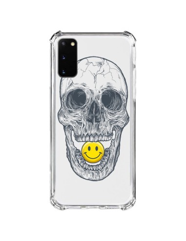Samsung Galaxy S20 FE Case Skull Smile Clear - Rachel Caldwell