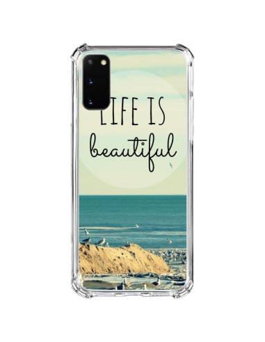 Cover Samsung Galaxy S20 FE Life is Beautiful - R Delean