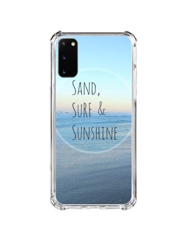 Samsung Galaxy S20 FE Case Sand, Surf and Sunset - R Delean