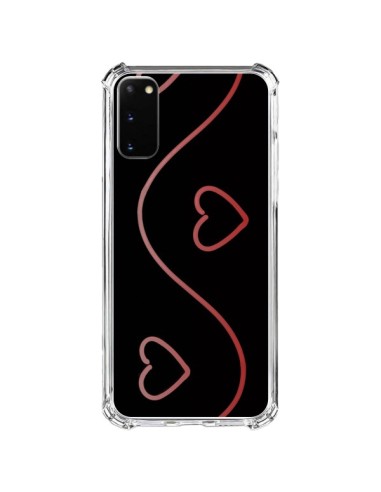 Samsung Galaxy S20 FE Case Heart Love Red - R Delean