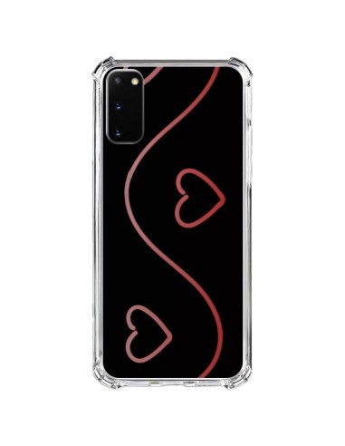 Cover Samsung Galaxy S20 FE Cuore Amore Rosso - R Delean