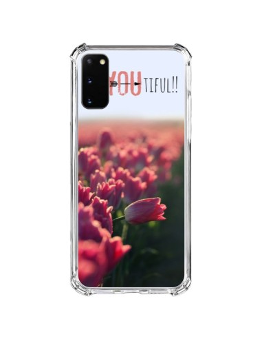 Cover Samsung Galaxy S20 FE Be you Tiful Tulipani - R Delean