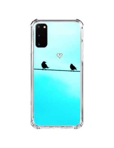 Coque Samsung Galaxy S20 FE Oiseaux Birds Amour Love - R Delean