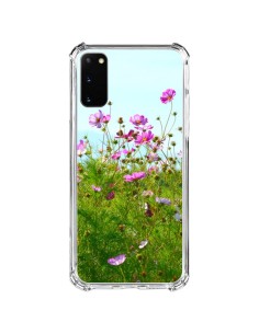 Coque Samsung Galaxy S20 FE Fleurs Roses Champ - R Delean