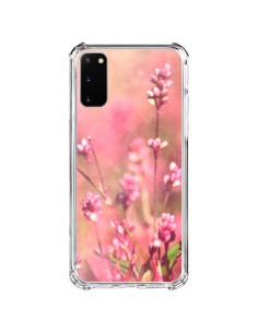 Coque Samsung Galaxy S20 FE Fleurs Bourgeons Roses - R Delean