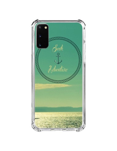 Coque Samsung Galaxy S20 FE See Adventure Aventure Ancre Navire Bateau - R Delean