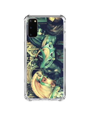 Coque Samsung Galaxy S20 FE Manege Enfant Carrousel Chevaux - R Delean