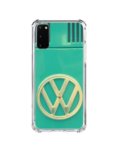 Coque Samsung Galaxy S20 FE Groovy Van Hippie VW Bleu - R Delean