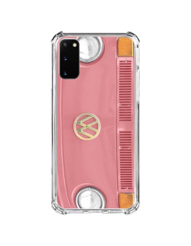 Coque Samsung Galaxy S20 FE Groovy Van Hippie VW Rose - R Delean